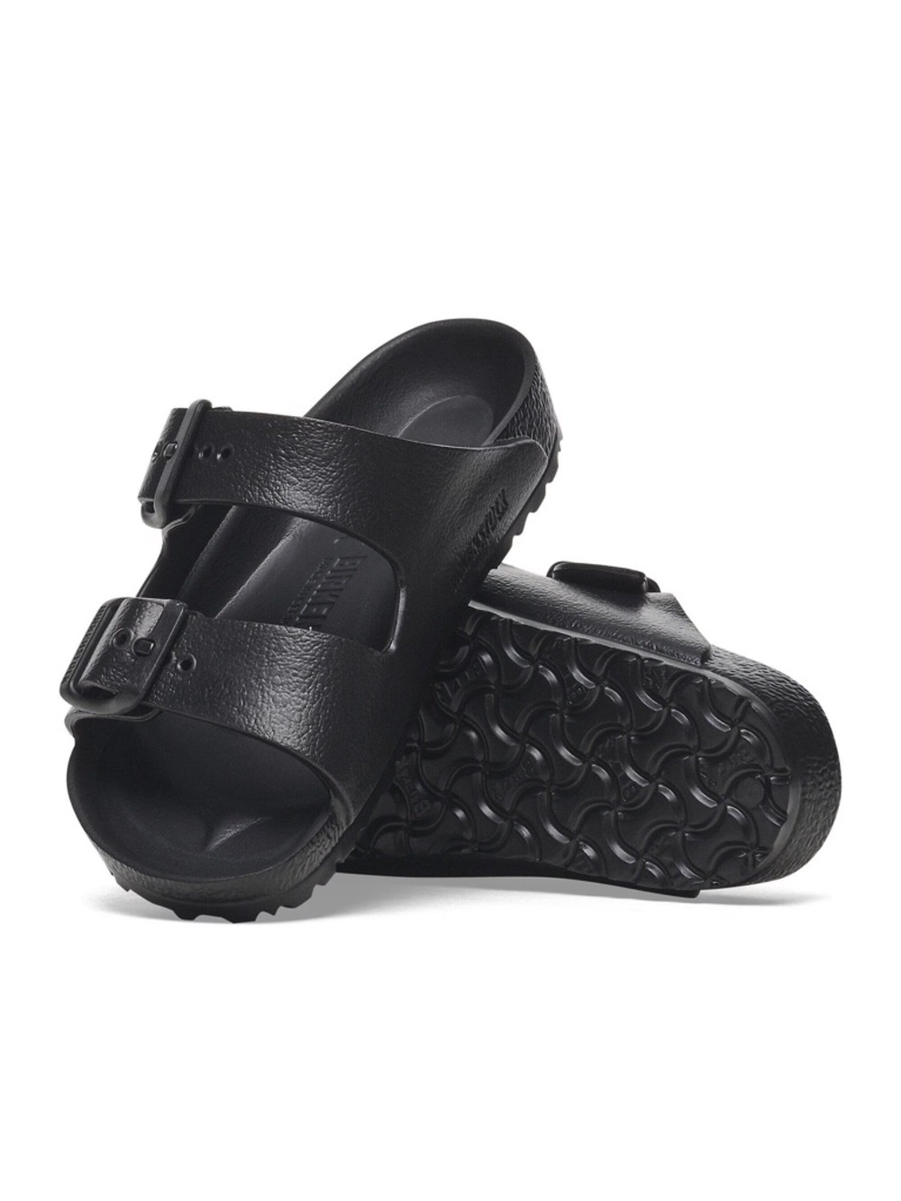 Birkenstock Kids Black EVA Two-Strap Sandals